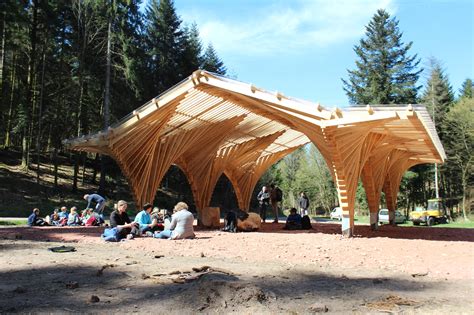 Modern Architectural Design Ideas: Forest Shelter at Bertrichamp by ...