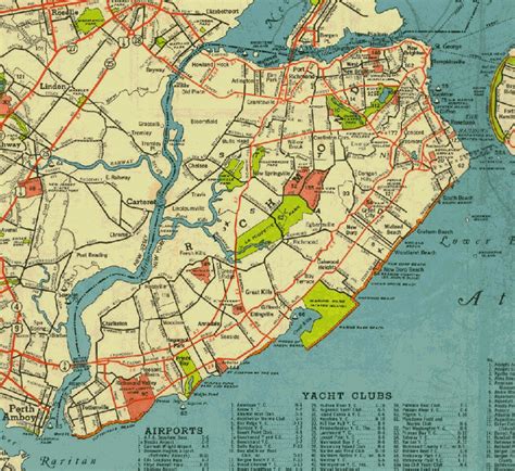 Staten Island Map With Neighborhoods - Great Lakes Map