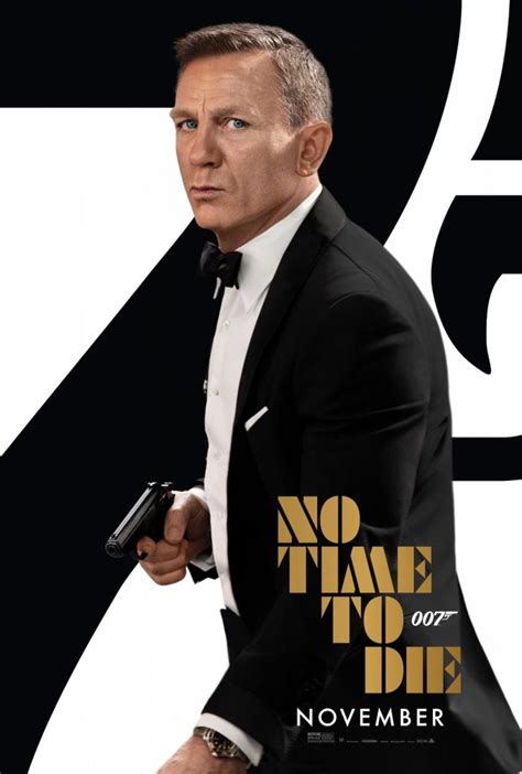 Bond is Back in New "No Time To Die" Poster Revealing New Trailer Date ...