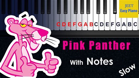 The Pink Panther From THE PINK PANTHER By Henry Mancini Digital Sheet ...