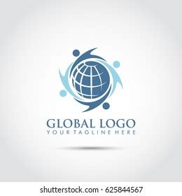 Global Logo Design Vector Illustrator Eps Stock Vector (Royalty Free ...