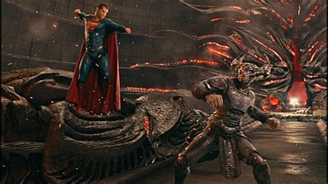 Superman vs Steppenwolf last fight scene- Justice League - YouTube