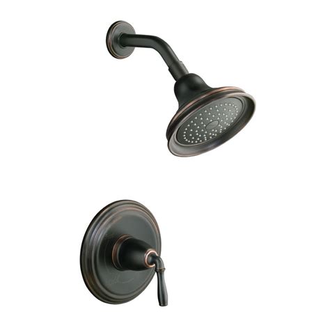 KOHLER Devonshire Oil-Rubbed Bronze 1-Handle Shower Faucet Trim Kit ...