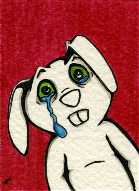 crying bunny by kalamate on deviantART