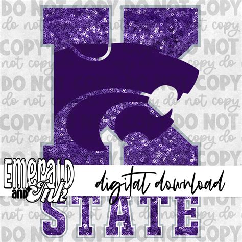 K State (purple) - Digital Download – Emerald & Ink