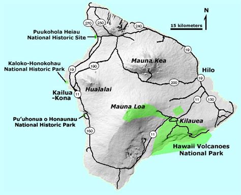Map of the Big Island of Hawaii | U.S. Geological Survey