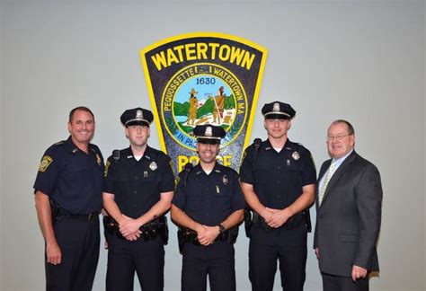 Watertown Police Welcome Three New Officers | Watertown, MA Patch