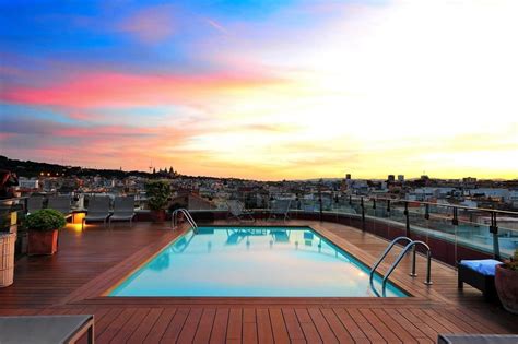 Suite with Private pool Barcelona Spain H1898 roofterrace with pool ...