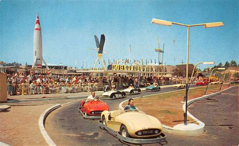 Anaheim California Disneyland Bumper Cars Freeway of the Future ...