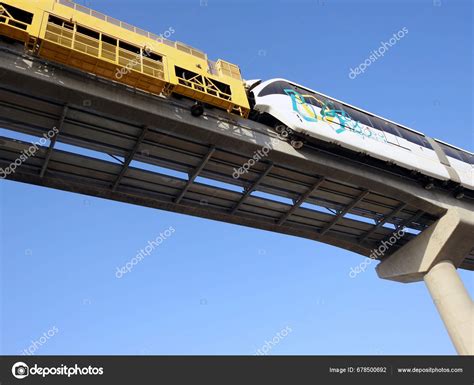 Cairo Egypt September 2023 Installation Egypt Monorail Vehicle Its Track – Stock Editorial Photo ...