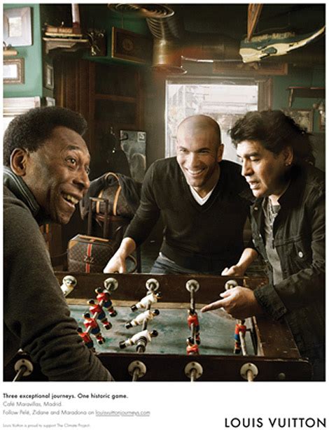 Louis Vuitton Journeys Campaign 2010 With Zidane, Pele And Maradona ...