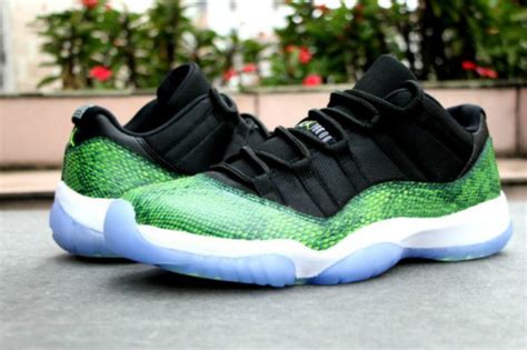 Sneaker Of The Day: Air Jordan 11 Low "Green Snake" | The Source