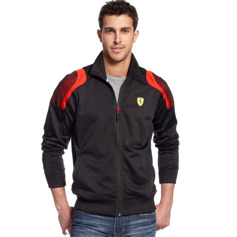 Lyst - Puma Scuderia Ferrari Track Jacket in Black for Men