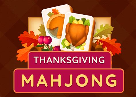 Thanksgiving Mahjong kostenlos online spielen » HIER! 🕹️