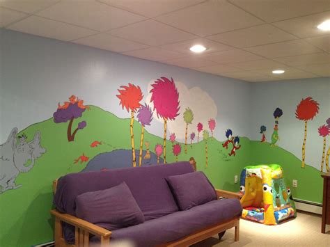 33+ Easy And Simple Playroom Mural Design Ideas For Kids#design #easy # ...