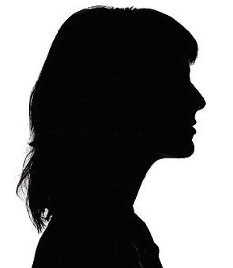 Collection of PNG Silhouette Woman Head. | PlusPNG