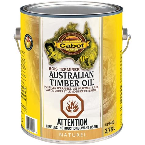 Cabot 3.78L Natural Australian Timber Oil | Home Hardware