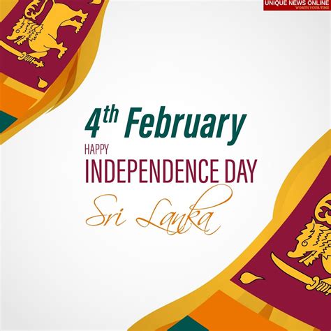 Sri Lanka Independence Day 2022 Wishes, Greetings, Messages, HD Images, Slogans, and Quotes to Share