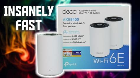 SPEED UP YOUR WIFI | TP-Link Deco XE75 Pro AXE5400 Mesh System Router ...