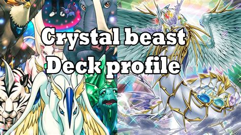 CRYSTAL BEAST DECK PROFILE/Yugioh TCG - YouTube