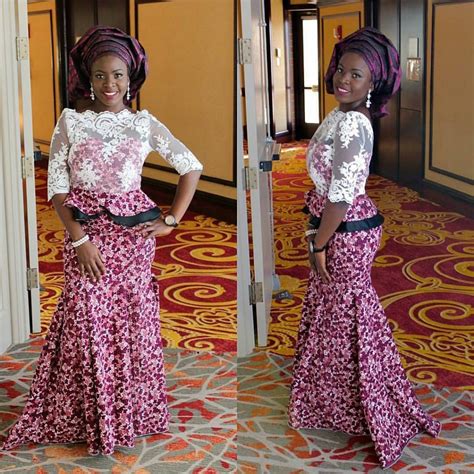 Aso Ebi Ankara and Lace Style - DeZango Fashion Zone