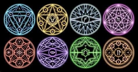 [Art] Sigils for each school of magic : DnD Element Symbols, Alchemy ...