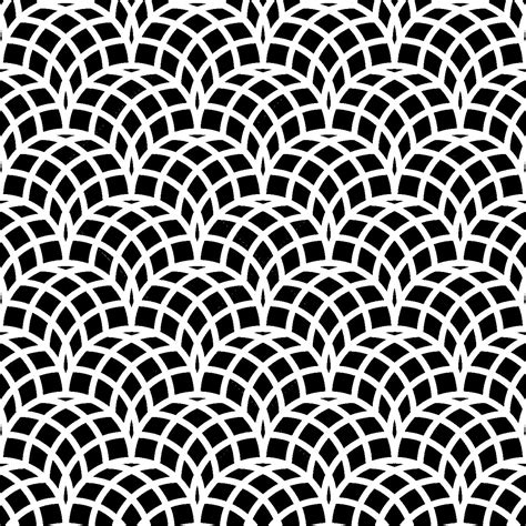 Black and White Arc pattern