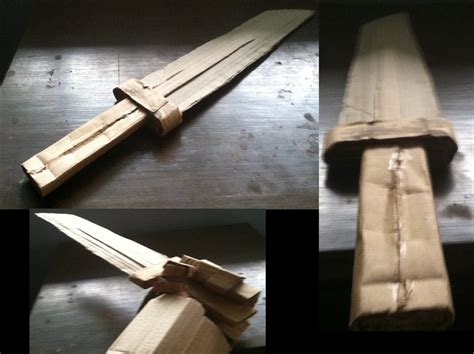 Cardboard Sword by tracender02 on DeviantArt