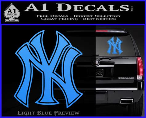 New York Yankees Logo Decal Sticker » A1 Decals