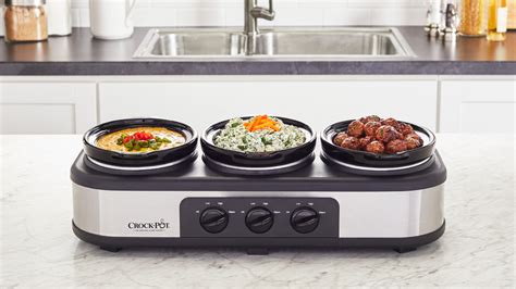 Crock-Pot Trio slow cooker set is on sale for less than $23 at Walmart