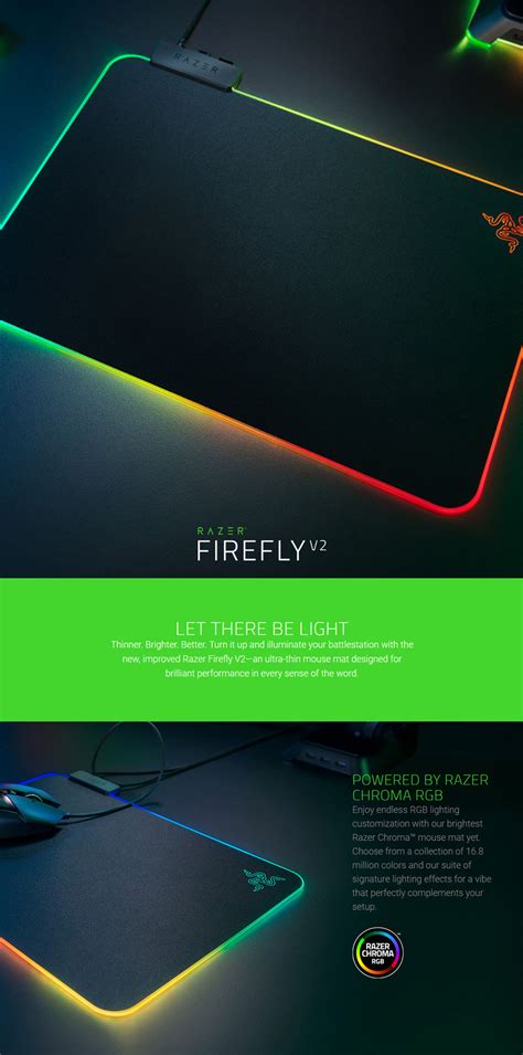 Buy Razer Firefly V2 Chroma Hard Surface Mouse Pad [RZ02-03020100] | PC ...