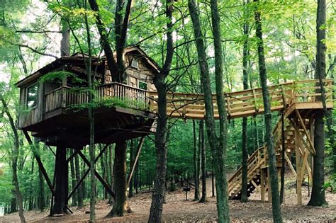 The Mohicans Treehouses in Glenmont, OH; Courtesy of TripAdvisor ...