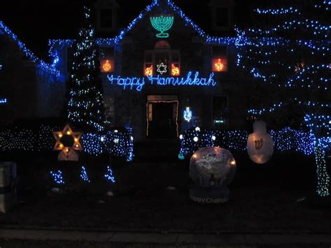 Hanukkah Outdoor Decorations Lights - Outdoor Lighting Ideas