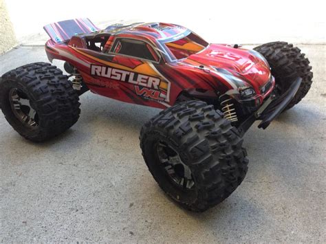 FS: Traxxas Rustler VXL with TONS of Upgrades, Extras, and Spares