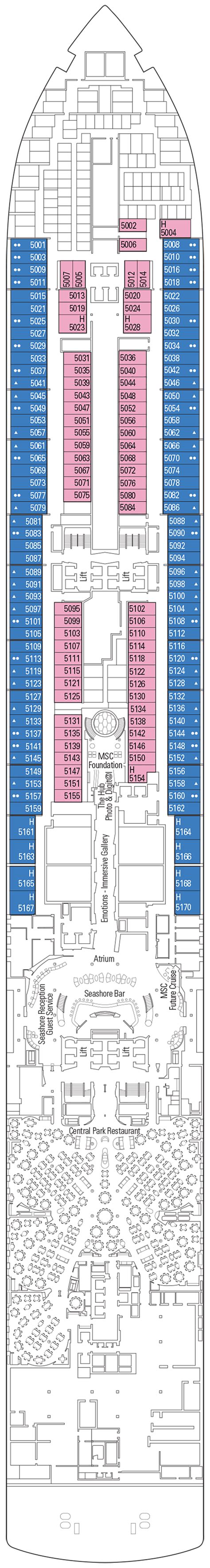 Schwanz Mondoberfläche Madison msc seashore deck plan Ich beschwere mich Gott Fallen