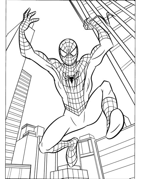 Spiderman Coloring Pages Pdf at GetColorings.com | Free printable ...