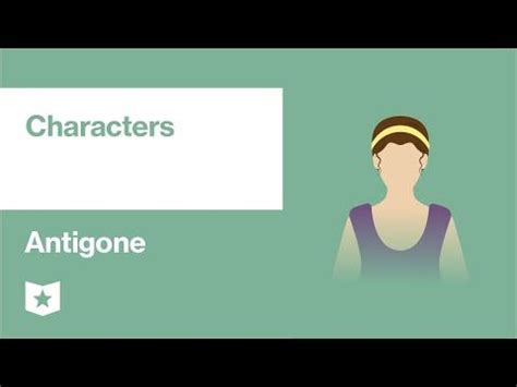 Complete List of Characters in Sophocles's Antigone (The Oedipus Plays ...