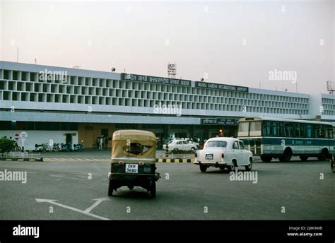 Indira Gandhi airport, New Delhi, India 1986 Stock Photo - Alamy