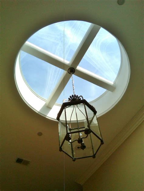 round skylight | Skylight living room, Bathroom redesign, Skylight