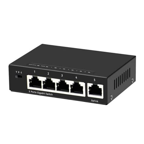 5-Port Gigabit Intelligent Ethernet Switch