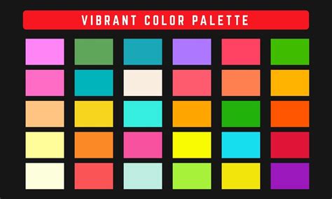 Vibrant Vector Color Palette 2209590 Vector Art at Vecteezy