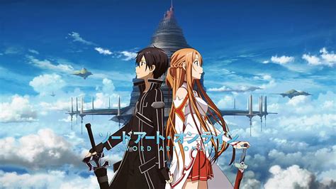 HD wallpaper: Sword Art Online, Asuna Yuuki, Kazuto Kirigaya, Kirito ...