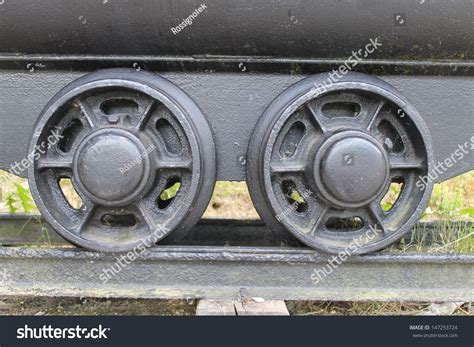 Mining Cart Wheels Stock Photo 147253724 : Shutterstock