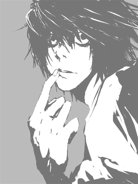 lawliet - L Fan Art (24232902) - Fanpop