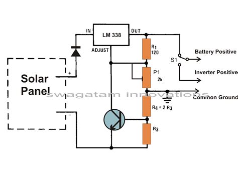 Simple Solar Battery Charger Circuits