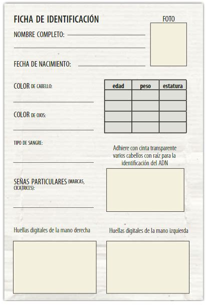 Ejemplos De Formularios Para Llenar