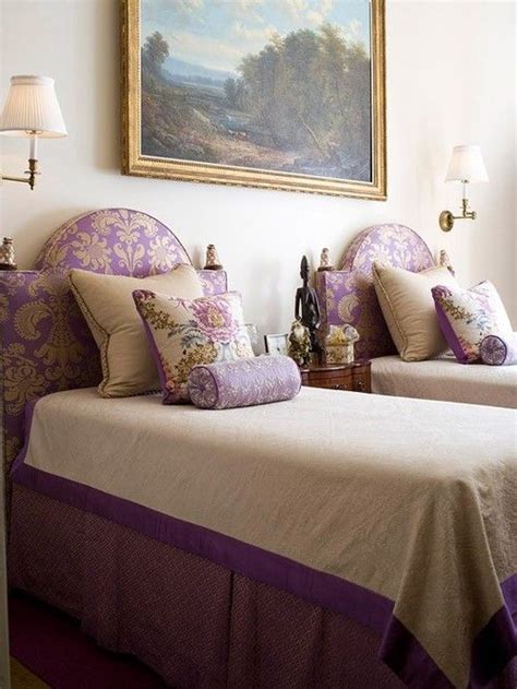 42 Purple & Gold Room Ideas | Bedroom design, Guest bedrooms, Purple ...