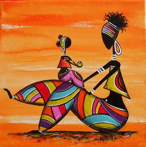 Resultado de imagen para africanas cuadros relieve | Pinturas africanas ...