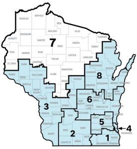 Wisconsin Congressional Districts – JaySelthofner.com