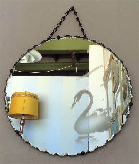 Swan Etched Vintage Mirror | RETRO FUNK AND JUNK | Etched mirror, Vintage mirror, Mirror